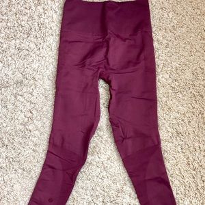 Lululemon Leggings - Wine